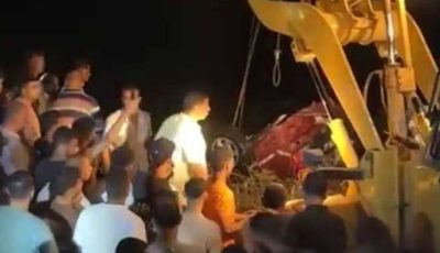 انتشال جسدي طبيبة بيطرية وصيدلانية بعد سقوط سيارتهما في ترعة بالجيزة