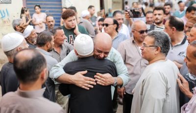 وسط حضور بالآلاف.. أهالي منيا القمح بالشرقية يدعمون مرشح “الشيوخ” محمد مصطفى لطفي