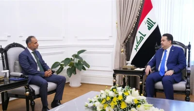 السوداني يتباحث مع السفير البريطاني حول تعزيز العلاقات وإيقاف الاعتداءات على غزة.