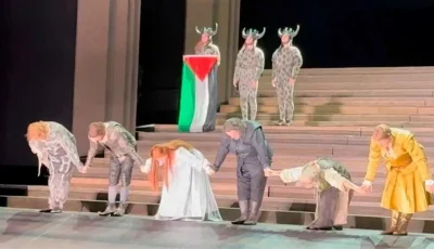 شجار في أوبرا لندن إثر قضية فلسطين