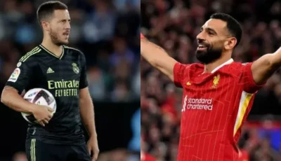 هازارد أم صلاح؟ اللاعب البلجيكي يختار بنفسه.