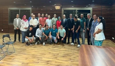 وزير الخارجية والمغتربين يلتقي بأفراد الجالية المصرية في غينيا الاستوائية