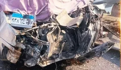 [حادث تصادم مروع بأسيوط: وفاة وإصابة 4 أشخاص في تصادم ملاكي ونقل]