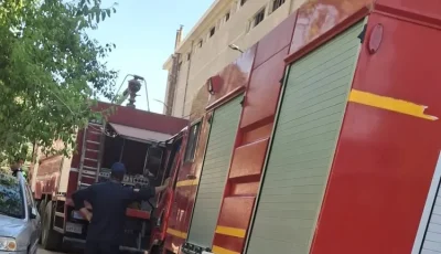 [اندلاع حريق ضخم في شقة سكنية بالمنيا ودور الحماية المدنية في الإنقاذ]