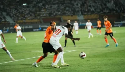 تعادل سلبي مثير بين الزمالك وفاركو في الشوط الأول من الدوري المصري