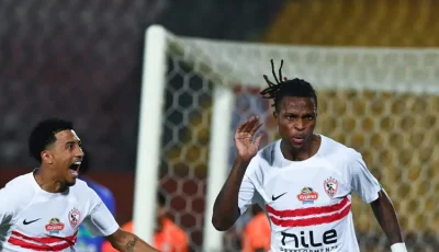 الزمالك يتصدر الدوري المصري بفوز قوي على فاركو بأقدام شيكو بانزا