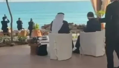 الرئيس السيسي ونظيره الإماراتي يستمتعان بفطور مميز في العلمين الجديدة