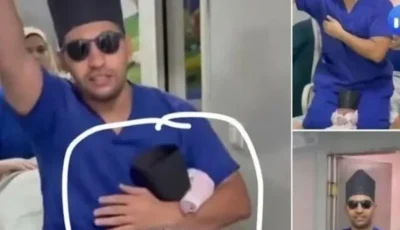 طبيب فيديو “الرقص مع المولود” يعتذر لمصر: “تصرفي أساء الفهم”