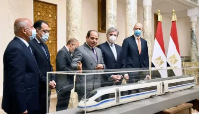 موعد افتتاح خط مونوريل شرق النيل والقطار الكهربائي السريع رسميًا