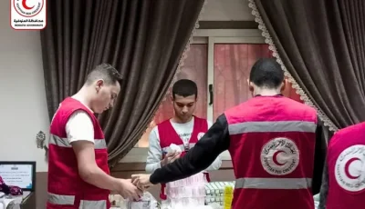 الهلال الأحمر المصري يطلق قافلة “زاد العزة الـ 25” بـ 2400 طن من المساعدات إلى غزة
