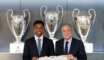 {تقارير تكشف موقف رودريجو من الرحيل عن ريال مدريد بصياغة صحفية:  |  في  تطورات  بعد [action] من [entity]