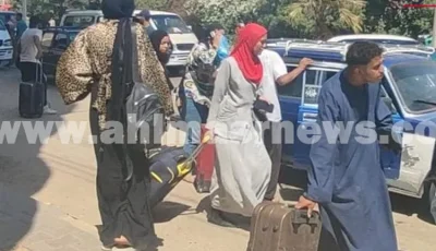 وصول أول دفعة من طلاب أكاديمية الضيافة إلى سوهاج بعد غرق 6 أشخاص