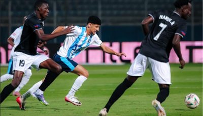 فيديو | قطة يسجل هدفين لـ بيراميدز أمام ريفرز يونايتد في دوري أبطال إفريقيا