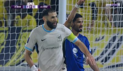 هدف كريم بنزيما الاول في مرمي الدحيل بدوري ابطال اسيا