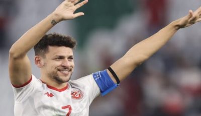 يوسف المساكني لاعبا في الترجي التونسي
