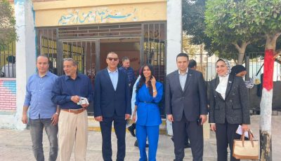 عبدالمنعم إمام يتفقد لجان القاهرة الجديدة ويشيد بالتنظيم