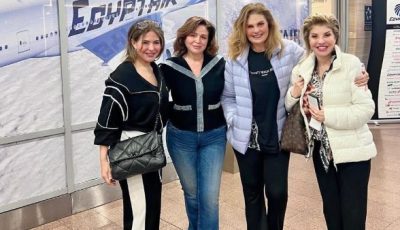 يسرا وإلهام وهالة وصابرين يصلن شرم الشيخ .. صور