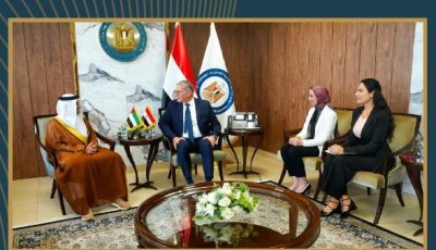 وزير البترول والثروة المعدنية يبحث مع سفير الإمارات تعزيز التعاون والشراكة في القطاع