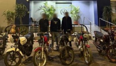 سقوط لصوص سرقة الدراجات النارية بالجيزة