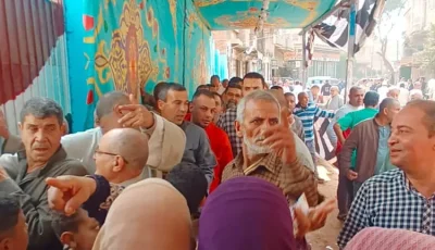 ضبط مندوب أحد المرشحين بالمحلة بحوزته مبالغ ماليه وبطاقات شخصية