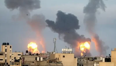 إسرائيل تشن غارات جوية موسعة على رفح الفلسطينية