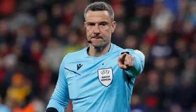 ذكرى سيئة لبرشلونة مع حكم مباراته ضد تشيلسي