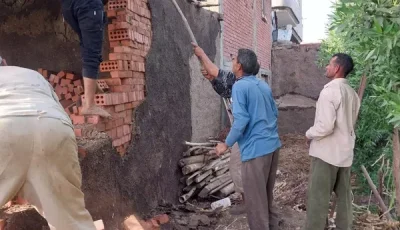 خلال اليوم الأول لانتخابات مجلس النواب.. إزالة فورية لعدد من حالات التعدي على الأراضي الزراعية بالمنوفية