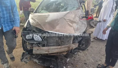 إصابة 11 شخصا في حادث تصادم ملاكي وميكروباص بكفر الشيخ والدفع ب12 سيارة إسعاف | صور