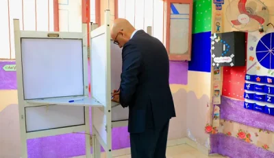 وزير التعليم يدلي بصوته في انتخابات مجلس النواب