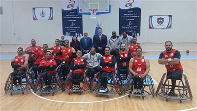 منتخب مصر يحقق فضية البطولة العربية لكرة السلة على الكراسي المتحركة بالكويت