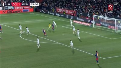ألباسيتي ضد برشلونة.. ملخص اهداف ونتيجة مباراة برشلونة والباسيتي في ربع نهائي كاس ملك اسبانيا بعد مرور 50 دقيقة