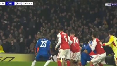 آرسنال ضد تشيلسي.. ملخص اهداف ونتيجة مباراة ارسنال وتشيلسي في ربع نهائي كاس رابطة المحترفين الانجليزية بعد مرور 65 دقيقة