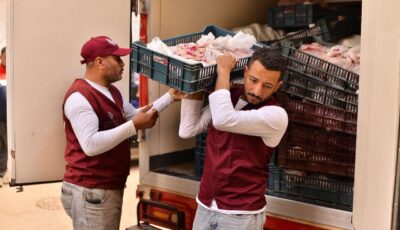 أبو العينين عضو التحالف الوطنى تشارك فى فطار المطرية السنوى