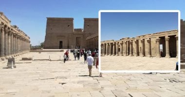 تعرف على مشروع تطوير مداخل ومخارج معبد فيله بأسوان