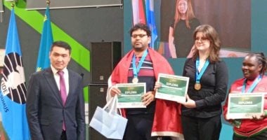 حكاية بطل مصرى من ذوى الهمم حصد ذهبية وفضية فى أولمبياد كازاخستان للشطرنج