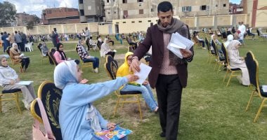 420 شابا وفتاة يشاركون فى مسابقة القرآن الكريم الكبرى بسنهور فى كفر الشيخ