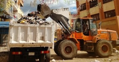 رفع 2030 طن من القمامة وتحرير 100محضرا تمونيا متنوعا بكفر الشيخ