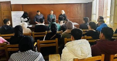 وكيل شباب كفر الشيخ يناقش الاستعداد للإفطار الجماعى تحت شعار الأسرة الكفراوية