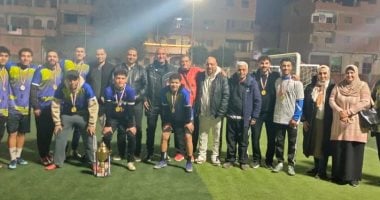 باسوس يتأهل للمنافسة على بطولة كأس الجمهورية لخماسى كرة القدم فى الدورة الرمضانية