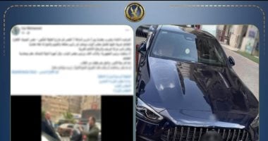 خناقة بادج البرلمان .. مدير بنك يحطم سيارة بقطعة حديدية.. فيديو