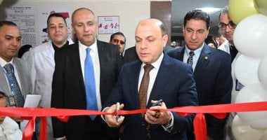 محافظ الغربية يفتتح قسم القسطرة القلبية بمستشفى زفتى العام