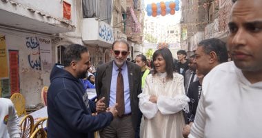 هيئة سلامة الغذاء تتابع تأمين أكبر مائدة إفطار بالمطرية