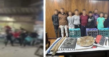 معركة “المرتجعات” في الإسكندرية.. كواليس فيديو خناقة السيوف والصناديق