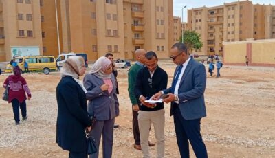 النيابة الإدارية تعاين مكان مصرع طفل فى موقع حفر تحت الإنشاء