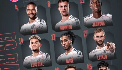 تشكيل مباراة ليفركوزن ضد البايرن فى الدوري الألماني