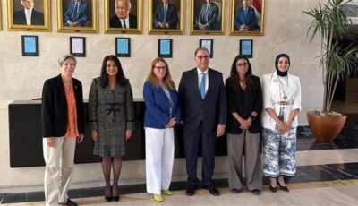 نائب وزير الخارجية يعقد جلسة مباحثات مع المدير العام للوكالة الألمانية للتعاون الدولي