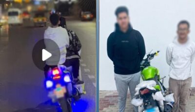 ضبط شخصين بتهمة أداء حركات استعراضية بدراجة نارية في الإسكندرية