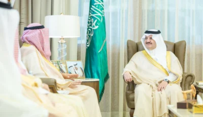 أمير المنطقة الشرقية يستقبل أمين الأحساء – أخبار السعودية