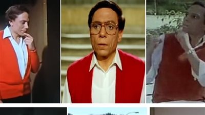 البدلة الجنيز والبلوفر الأحمر.. عادل إمام “ستايلست” الشارع المصري بأزيائه المميزة