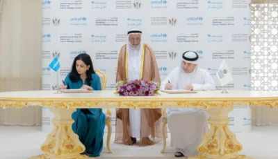 سلطان يشهد توقيع اتفاقية تعاون بين «الشارقة الصحية» و«اليونيسيف»